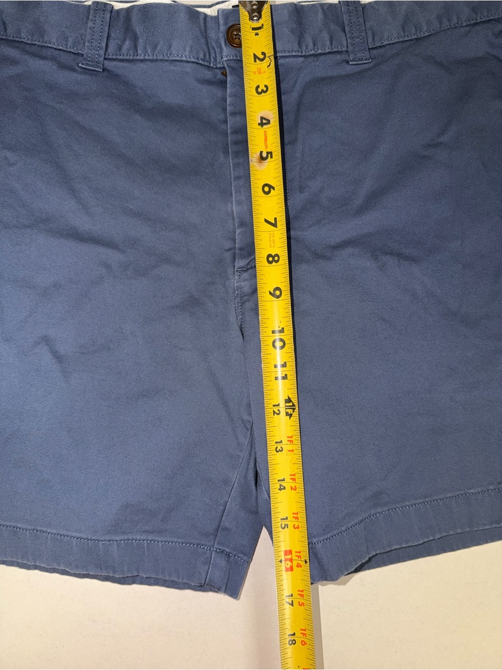 Mens J. Crew Navy Chino Shorts 7” Inseam Size 38 - Picture 5 of 6